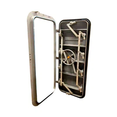 Ocelové vodotěsné dveře